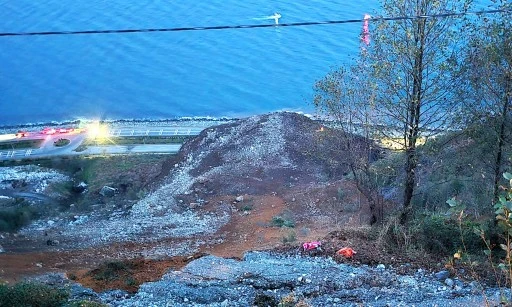 Arhavi’deki heyelanın boyutu gün ağarınca ortaya çıktı