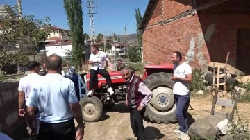 Asırlık yol kesme geleneği Tokat’ta yaşatılmaya devam ediyor
