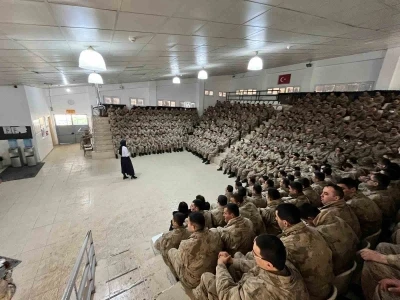 Askerlere bağımlılıkla mücadele eğitimi
