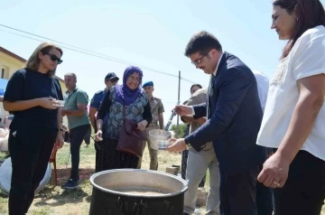 Aşure etkinliği birlik beraberlik şölenine dönüştü
