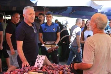 Atakum’da zabıtadan pazar denetimi
