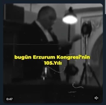 Atatürk yapay zeka ile Dadaşlara seslendi
