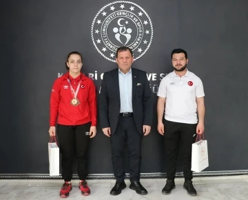 Avrupa üçüncüsü Kayserili sporcu Yunanistan yolcusu
