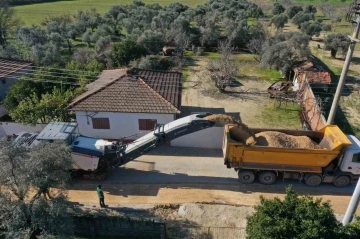 Aydın Büyükşehir Belediyesi’nin Germencik’teki çalışmaları sürüyor
