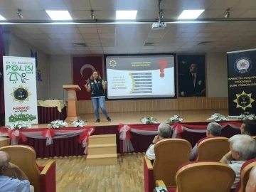 Aydın’da 3 ayda 21 bin 120 kişiye uyuşturucunun zararlarını anlatıldı
