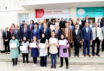 Aydıntepe Halk Eğitimi Merkezinde sergi heyecanı yaşandı
