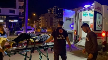 Aynı yönde seyreden iki motosiklet çarpıştı: 2 yaralı
