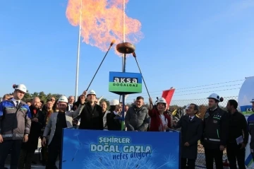 Ayvacık ve Gelibolu ilçeleri doğal gaza kavuştu