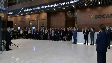 Azerbaycan halkının Ulusal Lideri Haydar Aliyev, vefatının 20’nci yıl dönümünde anıldı