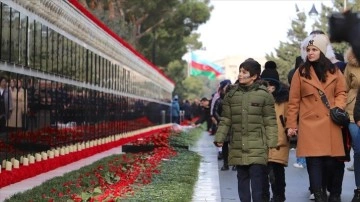 Azerbaycan'da "Kanlı Ocak" kurbanları anılıyor