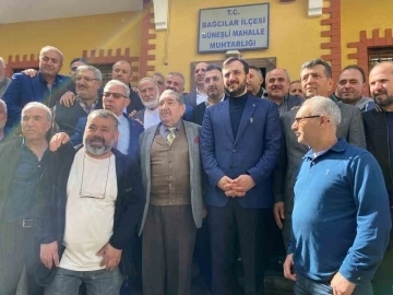 Bağcılar’da 40 yıllık muhtarlığı törenle devretti
