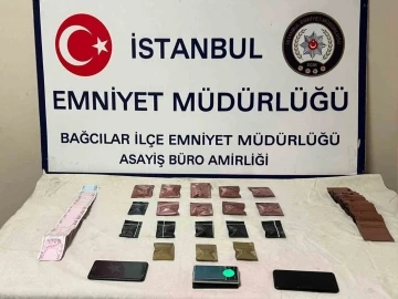 Bağcılar’da tekstil atölyesine uyuşturucu baskını: 2 gözaltı
