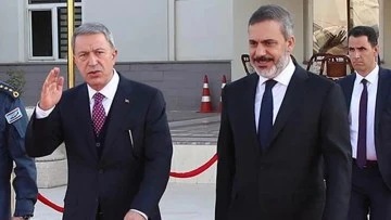 Bakan Akar ve MİT Başkanı Fidan Rusya'da