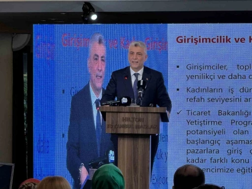 Bakan Bolat: “İhracatçı yetiştirme programı ile tam 6 bin 500 kadın girişimcilerimize eğitimler verdik”
