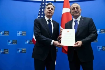 Bakan Çavuşoğlu: &quot;Finlandiya’nın NATO’ya katılım onay belgesini ABD’ye teslim ettik&quot;
