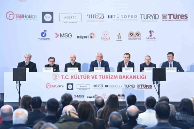 Bakan Ersoy: &quot;Müzik meslek birliklerinin telif geliri 2 milyar TL’yi aşmış durumda&quot;
