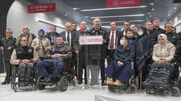 Bakan Karaismailoğlu, Kağıthane-İstanbul Havalimanı engelsiz metrosunun erişimini deneyimledi