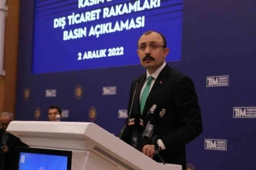 Bakan Muş: &quot;İhracatta en yüksek aylık değere ulaşıldı&quot;
