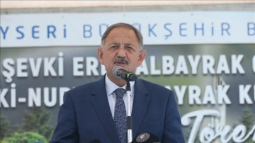 Bakan Özhaseki: Her işimizi bu depremsellik üzerine kurmalıyız