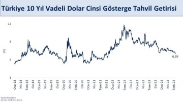 Bakan Şimşek: “10 yıl vadeli ABD Doları gösterge tahvilimizin getirisi yüzde 7’nin altına indi”
