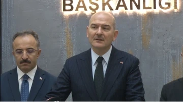 Bakan Soylu, 50 ilde 502 şüpheliye yönelik ‘Silindir’ kod adlı operasyon gerçekleştirildiği duyurdu
