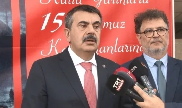 Bakan Tekin: “Hedefimiz milli birliğe ve beraberliğe sahip çıkacak kuşak yetiştirmek”
