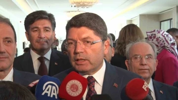 Bakan Tunç: &quot;Yargı, her türlü suç şebekesinin üzerine gitmeye bundan sonra da devam edecektir&quot;
