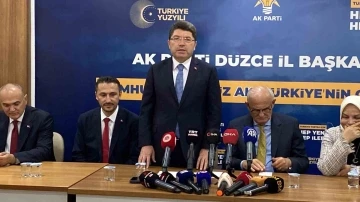 Bakan Tunç’tan yeni anayasa açıklaması:
