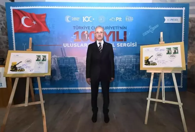 Bakan Uraloğlu açıkladı: PTT'den 100'üncü yıl pulları