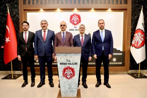 Bakan Uraloğlu’na Niğde’nin talepleri iletildi
