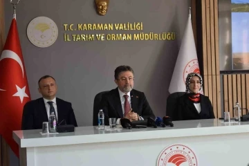 Bakan Yumaklı: &quot;Tarımsal üretimle alakalı en önemli husus üretim planlamasıydı, 2024 içerisinde hayata geçirdik&quot;
