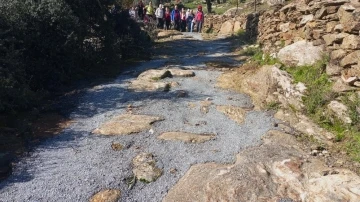 Bakanlıktan beton dökülen antik yolla ilgili açıklama: &quot;İzinsiz uygulamalar kaldırılacak&quot;
