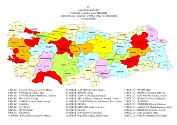 Balıkesir afetlerde sağlık hizmetleri ve UMKE 10. Bölge Koordinatörü oldu
