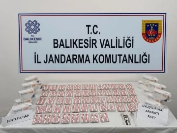 Balıkesir’de jandarmadan uyuşturucu operasyonu
