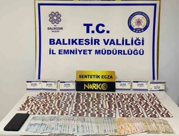 Balıkesir’de uyuşturucu taciri tutuklandı