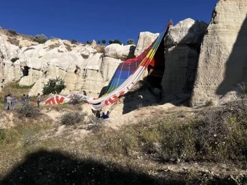 Balon pilotu 20 kişinin hayatını kurtardı