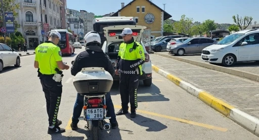 Bandırma’da motosiklet ve motorlu bisiklet denetimleri yoğunlaştı
