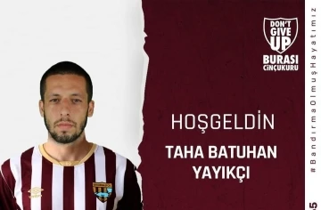 Bandırmaspor, Taha Batuhan ile 3 yıllık sözleşme imzaladı
