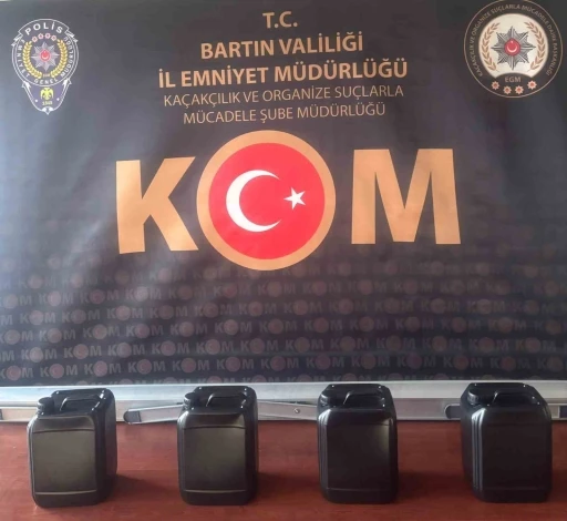 Bartın’da etil alkol operasyonu: 1 gözaltı
