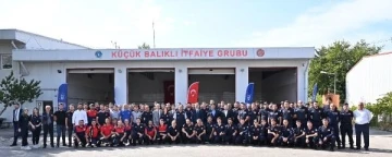 Başkan Aktaş, itfaiye personeliyle bir araya geldi