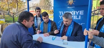 Başkan Alkayış, AK Partiye üyelik yapan herkese teşekkür etti
