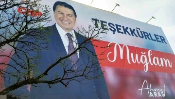 Başkan Aras’tan ‘Teşekkür Muğlam’ mesajı
