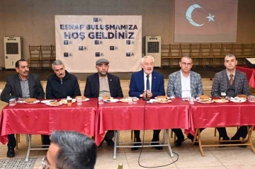 Başkan Başdeğirmen, Sanayi Sitesi esnafıyla bir araya geldi
