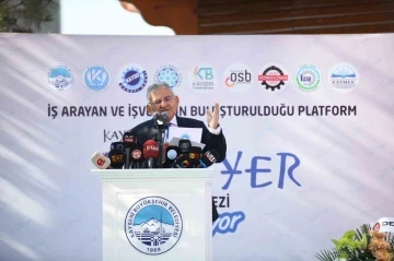 Başkan Büyükkılıç: “Bu fuar, iş arayan ile işverenleri buluşturacak”
