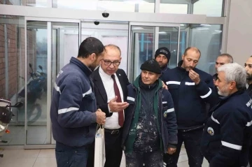 Başkan Çetin Akın güne Turgutlu’nun emekçileriyle başladı
