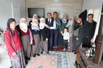 Başkan Cabbar’dan Şahmelik Mahallesi’ne ziyaret