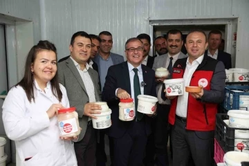 Başkan Özdoğan: “Hacılar’da mozzarella peyniri üretilecek”
