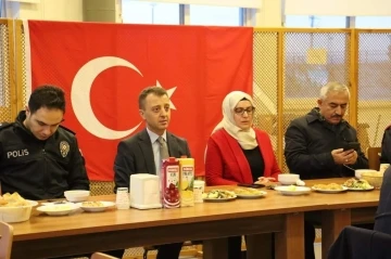 Başkan Şaltu öğrencilerle iftar yemeğinde buluştu
