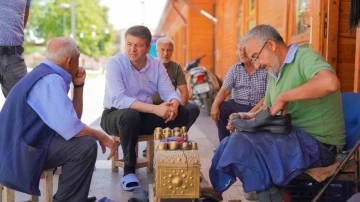 Başkan Tutdere, emekli lokantası ve çay evi yapılacağını söyledi
