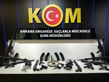 Başkent’te silah kaçakçılarına operasyon: 5 gözaltı
